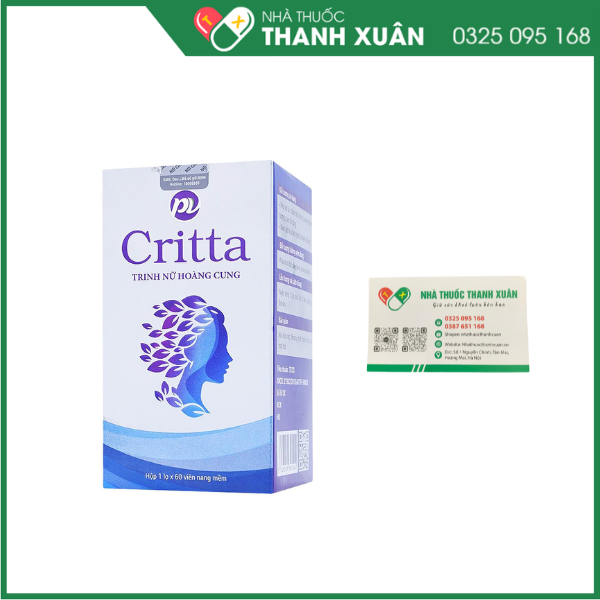 Critta Trinh nữ hoàng cung hỗ trợ hạn chế sự phát triển của u xơ lành tính